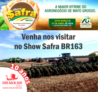 Drakkar AP apresenta ferramentas tecnológicas para a gestão agrofinanceira no Show Safra BR163