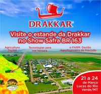 Drakkar leva conceito de Agricultura Digital para o Show Safra BR 163